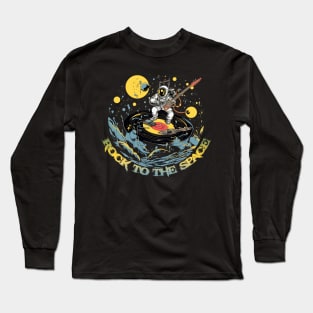 Rock to the space Long Sleeve T-Shirt